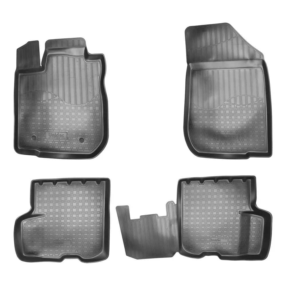 Коврики салонные для Renault Logan (L52) (2014) NORPLAST NPA11-C69-350