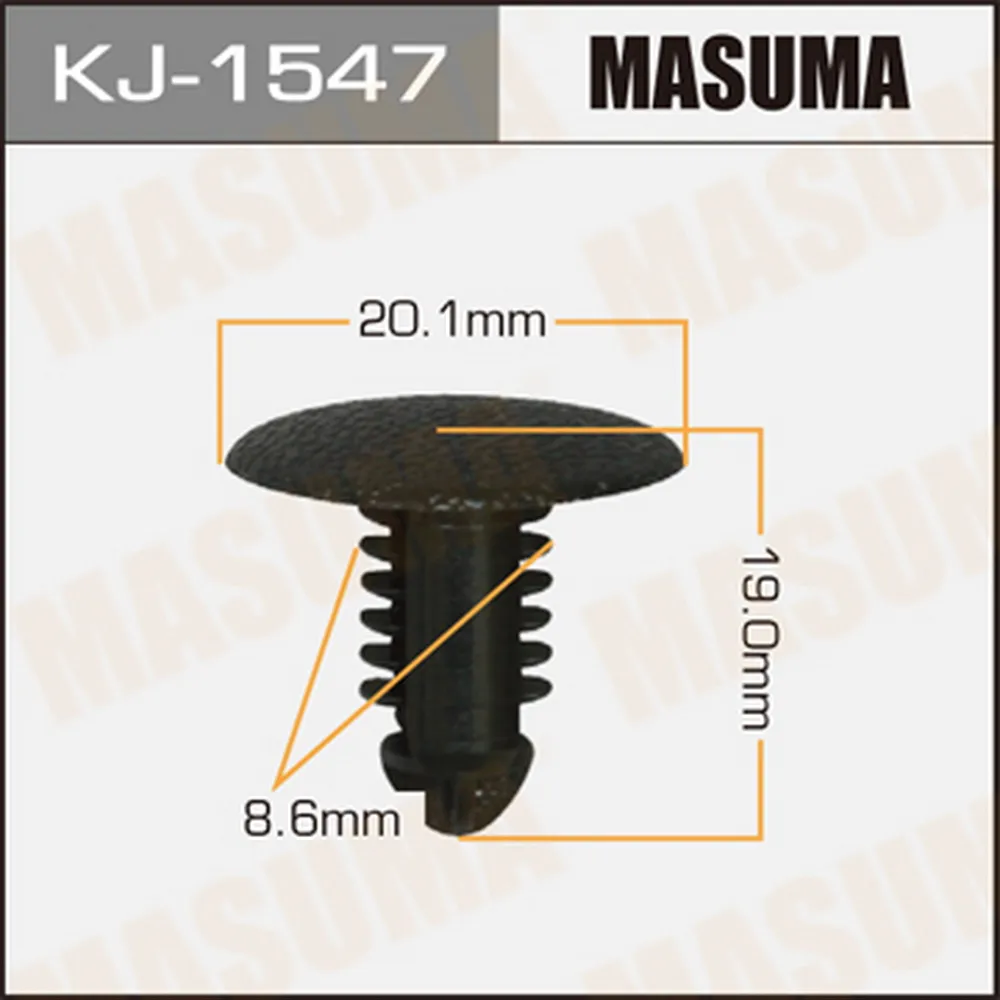 Клипса универс. MASUMA KJ-1547
