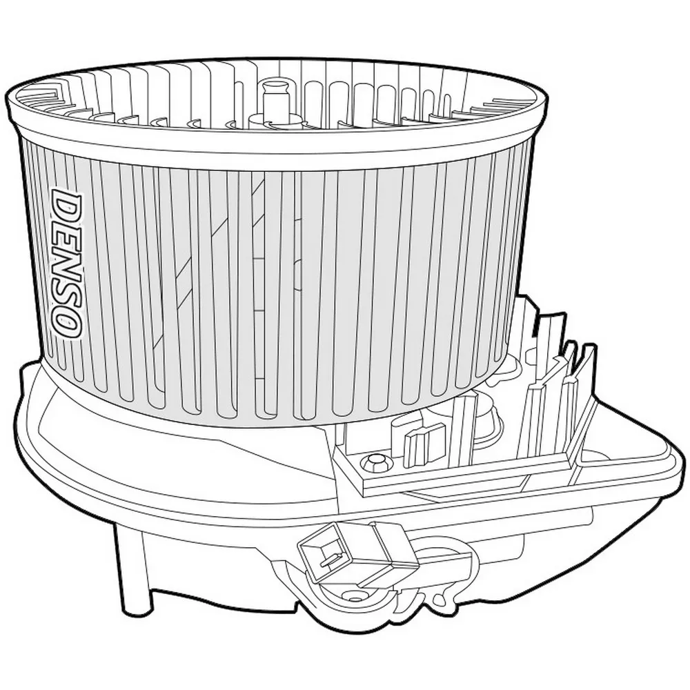 Вентилятор салона (CITROEN BERLINGO / JUMPY / XSARA / ZX /PEUGEOT PARTNER) DEA07015 DENSO DEA07015
