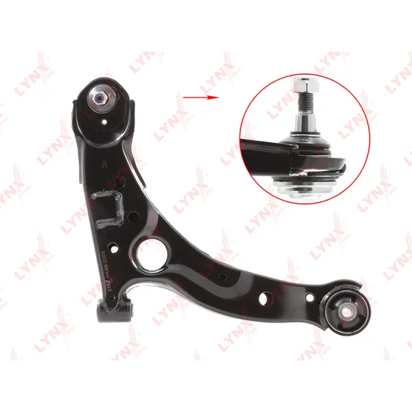 Рычаг передний нижний R HYUNDAI Matrix 01-> LYNXauto C5147R