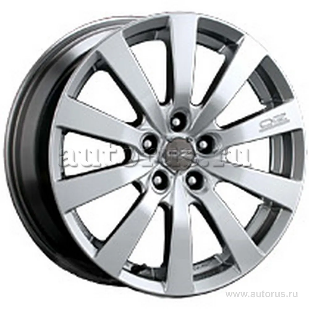Диск литой R17 7.5J 5x112/75 ET50 OZ Michelangelo 10 Crystal Titanium W0172620361