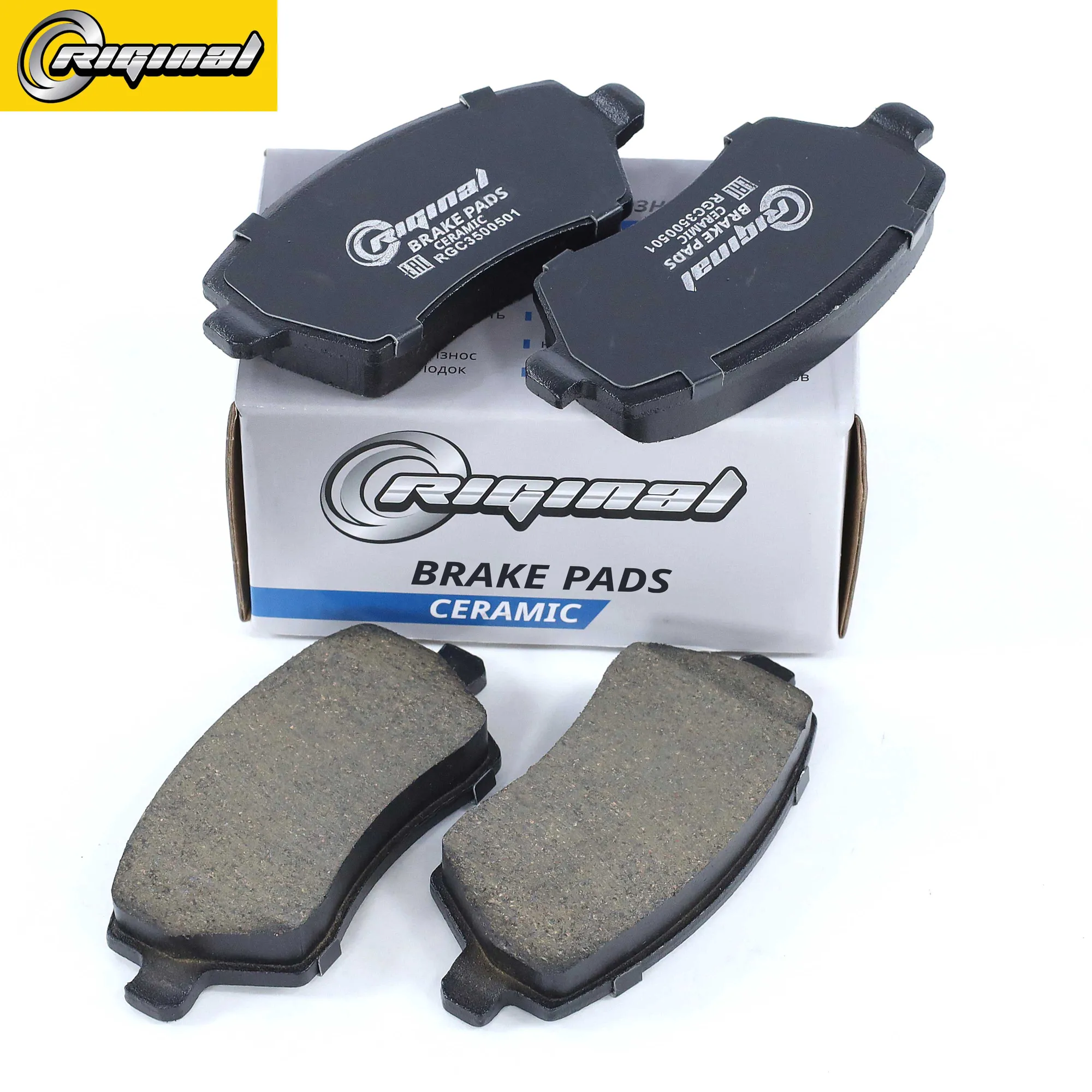 Колодка тормозная передняя Ceramic (кт.4шт.) LADA LARGUS,VESTA -23/DUSTER/KAPTUR (410604076R) Riginal RGC3500501
