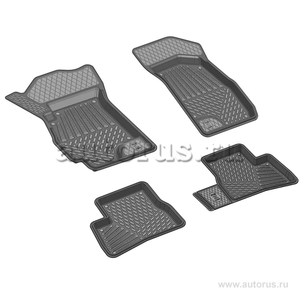 Коврики в салон Hyundai Accent (01-10) Rezkon 1020010100