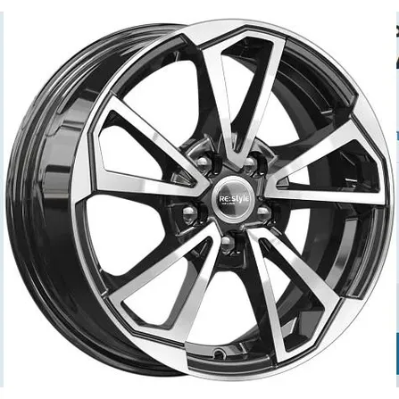 Диск литой R15 6J 5x100/57.1 ET38 КИК КС1005 Алмаз черный 78934