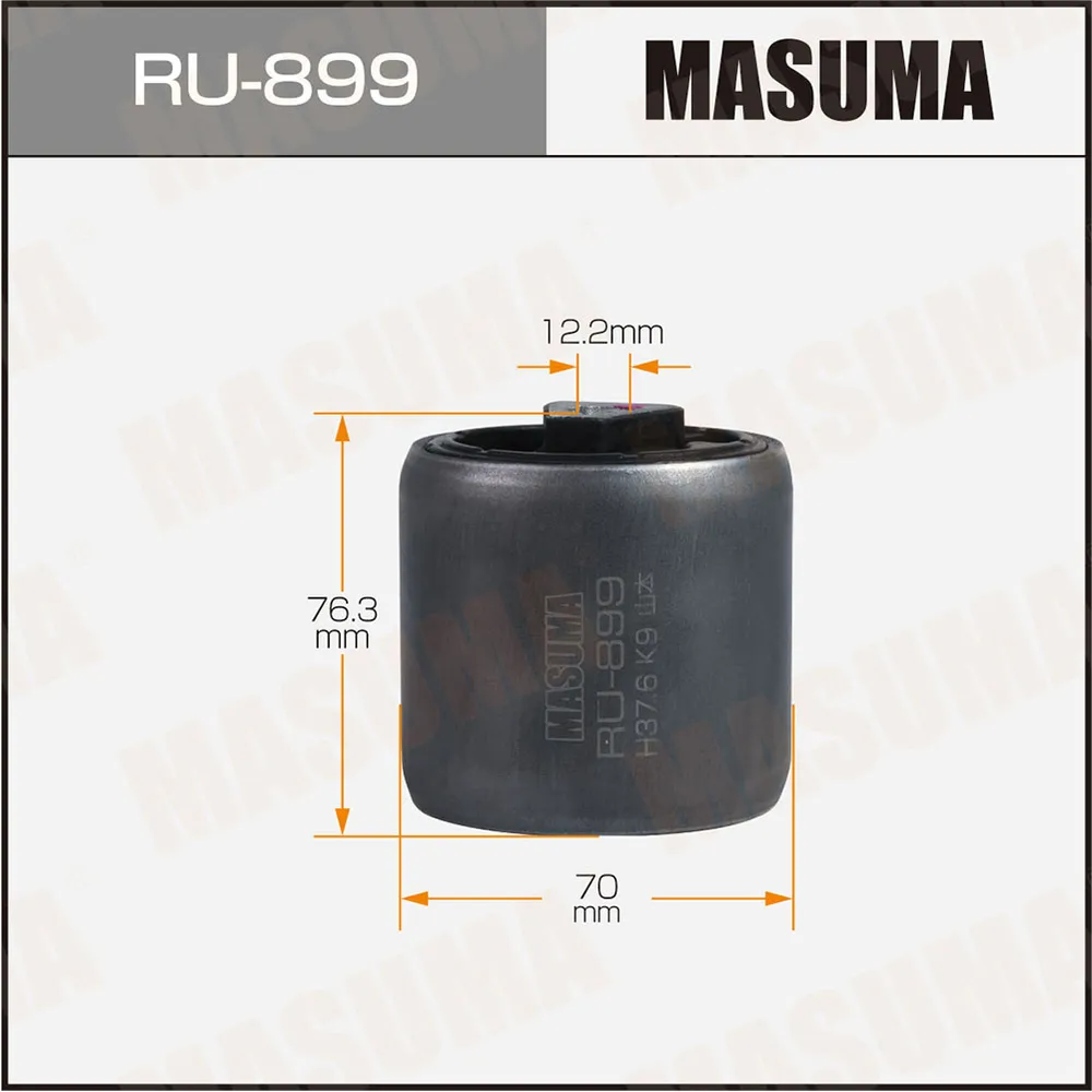 Сайлентблок BMW 5-SERIES (E60) front MASUMA RU899