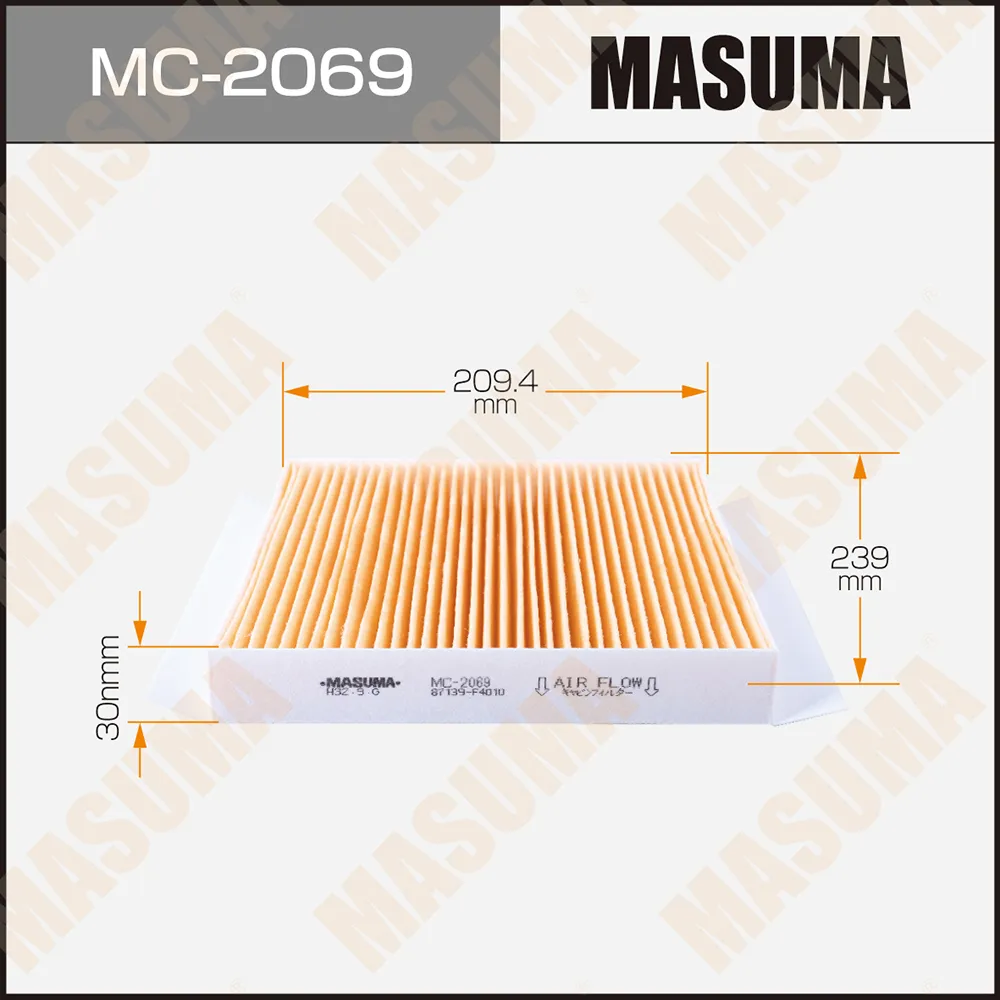 Фильтр салонный MASUMA MC2069