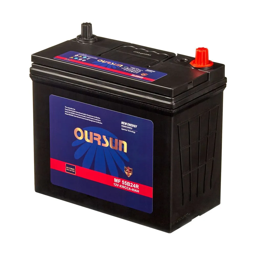 Аккумулятор OURSUN JIS MF 45 А/ч L+ (1) 221x237x128 EN430 А