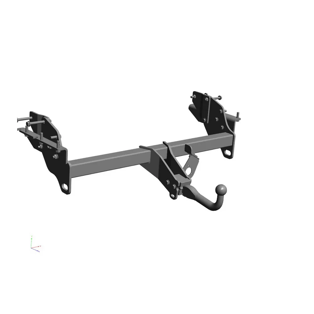 Фаркоп MITSUBISHI PAJERO 4, 3-5 дверей, 08 - , шар ER, 100/2500, легкосъемный с ключом