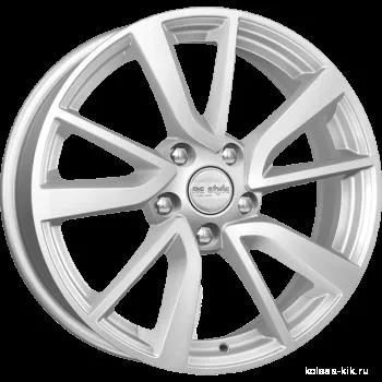 Диск литой R17 7J 5x114.3/66.1 ET45 КИК КС699 сильвер 65549
