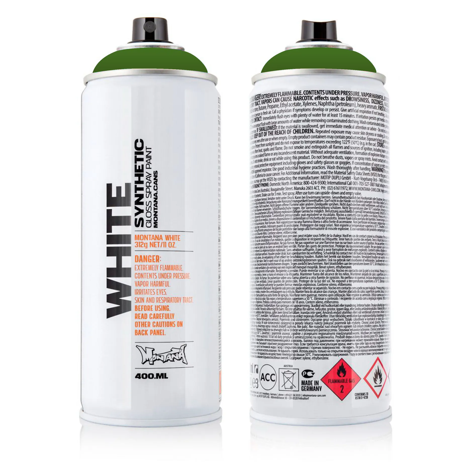 Краска WHITE зеленый кактус MONTANA CANS 6050 WHT