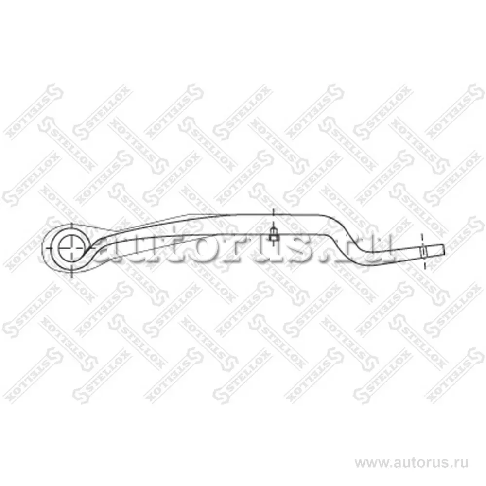 Полурессора 1/48x100 522+435/380 Spr -82 Kr .. S30 SAF STELLOX 8455622_SX
