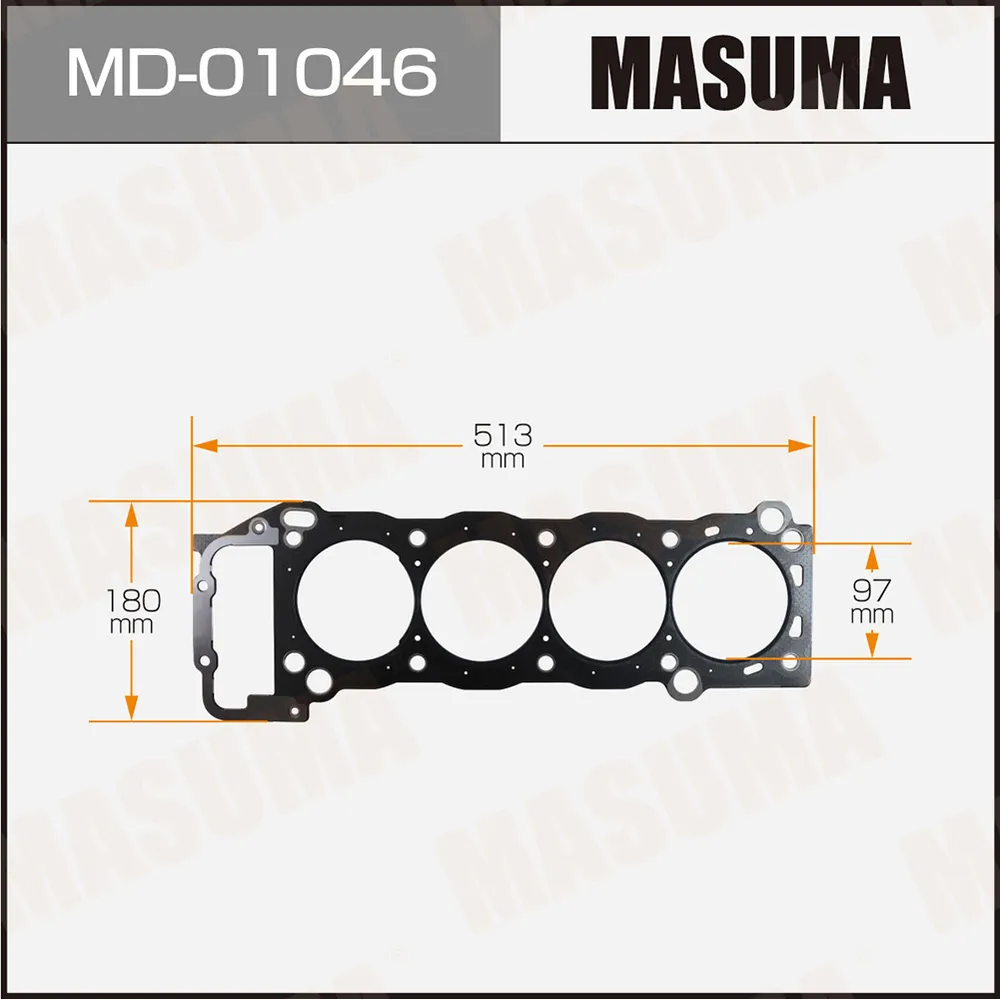 Прокладка ГБЦ TOYOTA DYNA MASUMA MD-01046