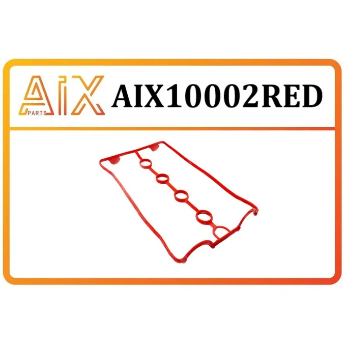Прокладка клапанной крышки красный силикон aix10002red/ 96353002 AIX AIX10002RED