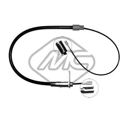 Трос ручника MER CLASSE A 190-210 EVOLUTION SX-LH Metalcaucho 80969
