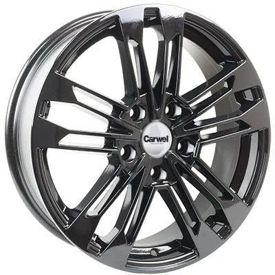 Диск литой R17 7J 5x114.3/67.1 ET55 Carwel Сура R167 BL 00113972