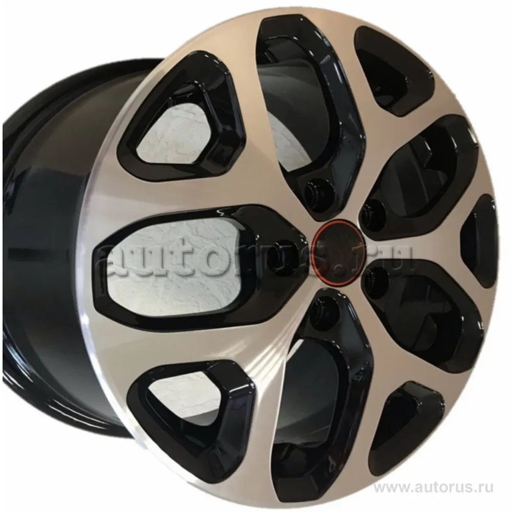 Диск литой R16 6.5J 5x114.3/66.1 ET50 Remain R174 алмаз черный 17400AR