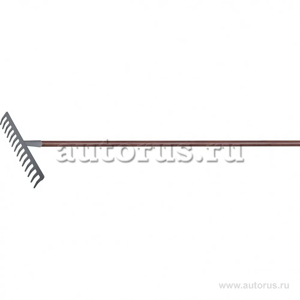 Грабли с деревянным черенком, стальные, покрытые эпоксидом PALISAD 61789
