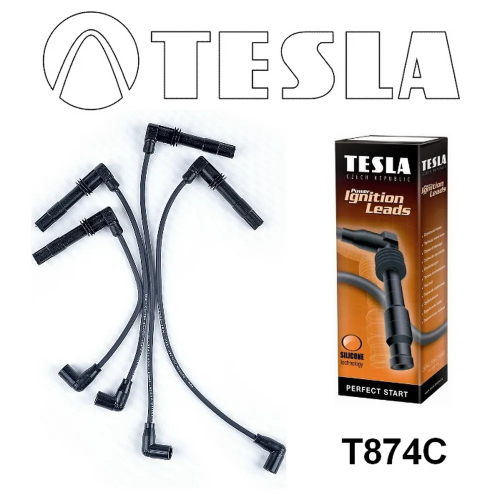 Провода высоковольтные компл. TESLA T874C