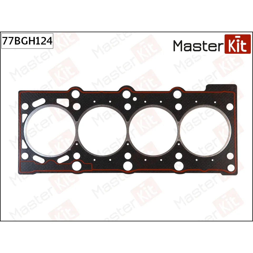 Прокладка ГБЦ BMW M40 B16 (164E1), M40 B18 (184E1), M43 B18 (184E2), M43 B16 (164E3) MASTERKIT 77BGH124