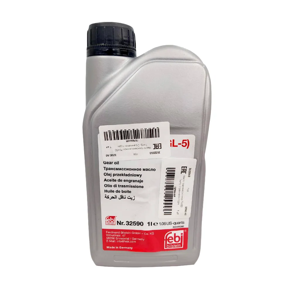 Уценка Масло трансмиссионное FEBI Gear box Oil 75W-90 1 л 32590-N0