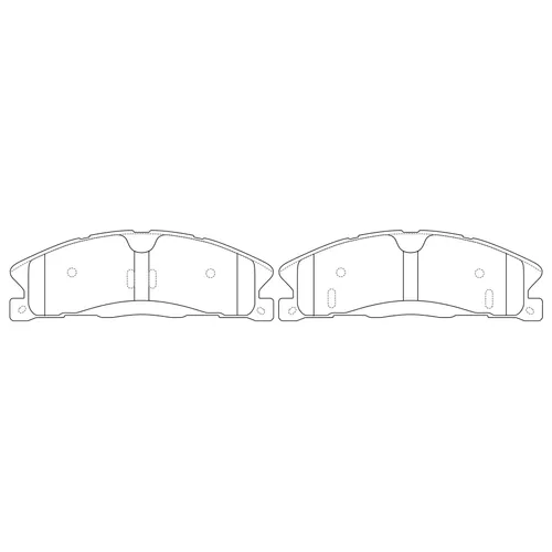 Колодки передние FORD Explorer 13-> FIT FP1611