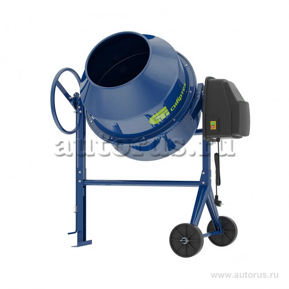 Бетоносмеситель СT-200, 200 л, 1000 Вт СИБРТЕХ 95433