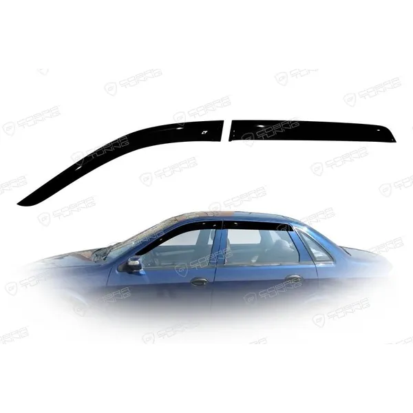 Дефлектора на окна Lifan Brezz Sd 2006EuroStandard деф.окон Cobra Tuning LE30106