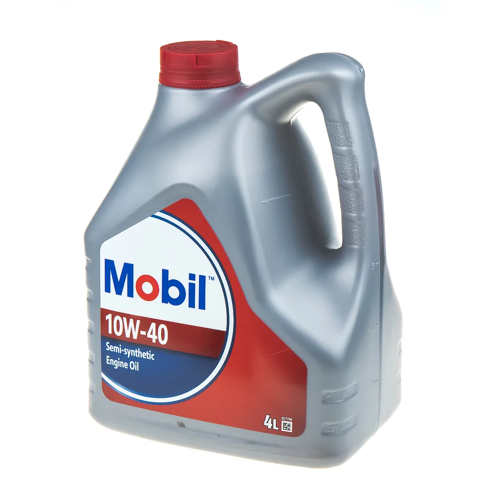 Масло моторное MOBIL 10W-40 полусинтетическое 4 л УЦЕНКА! 155098-N7