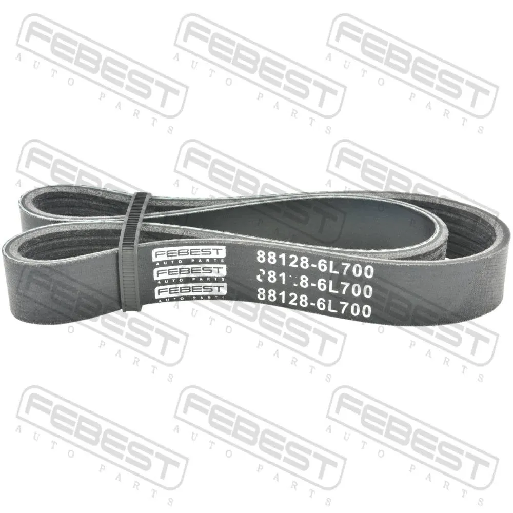 Ремень поликлиновой 6 клинов FIAT DUCATO 2001-2006 FEBEST 88128-6L700