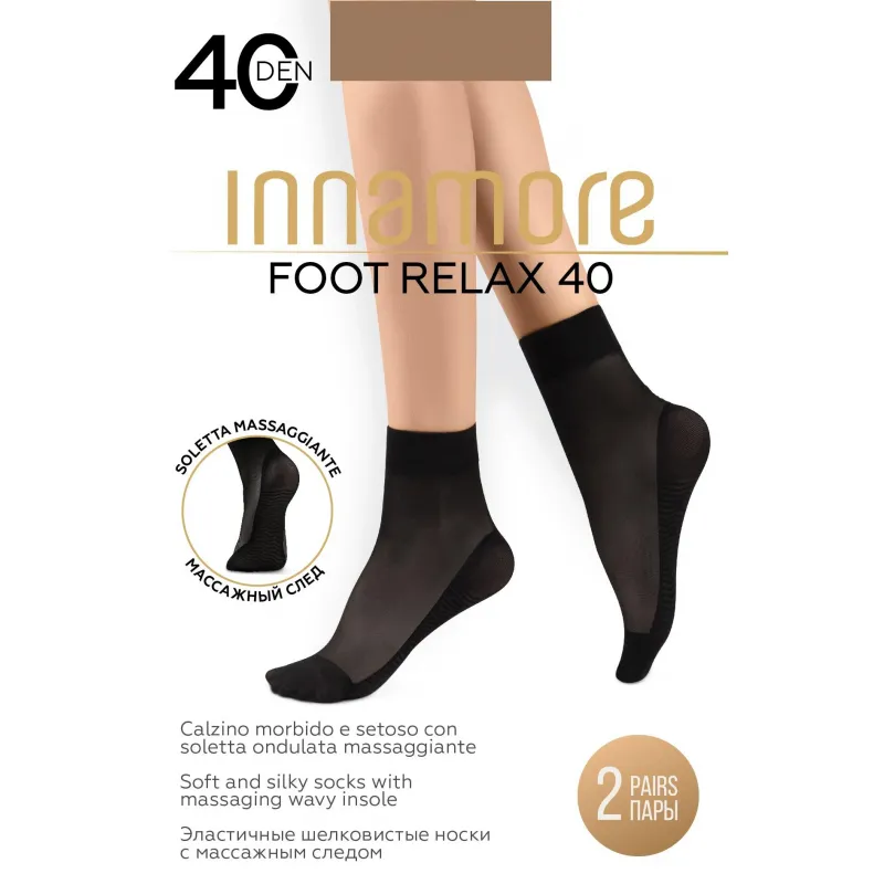 Носки жен INNAMORE Foot Relax 40 daino 1491019