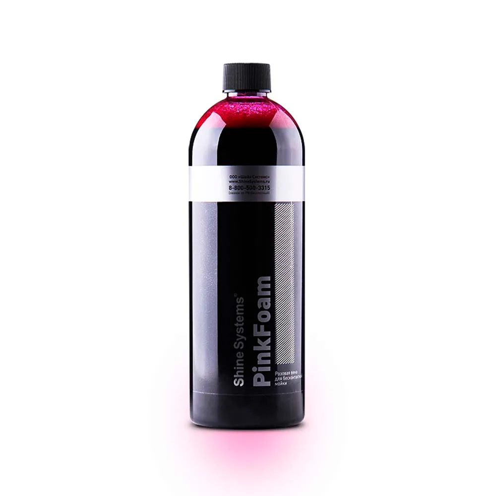 Активный шампунь для бесконтактной мойки Shine Systems PinkFoam 750 мл SS719