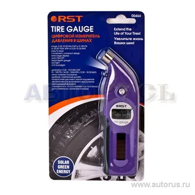 Манометр цифровой RST ACCUTIRE N00464, фонарик