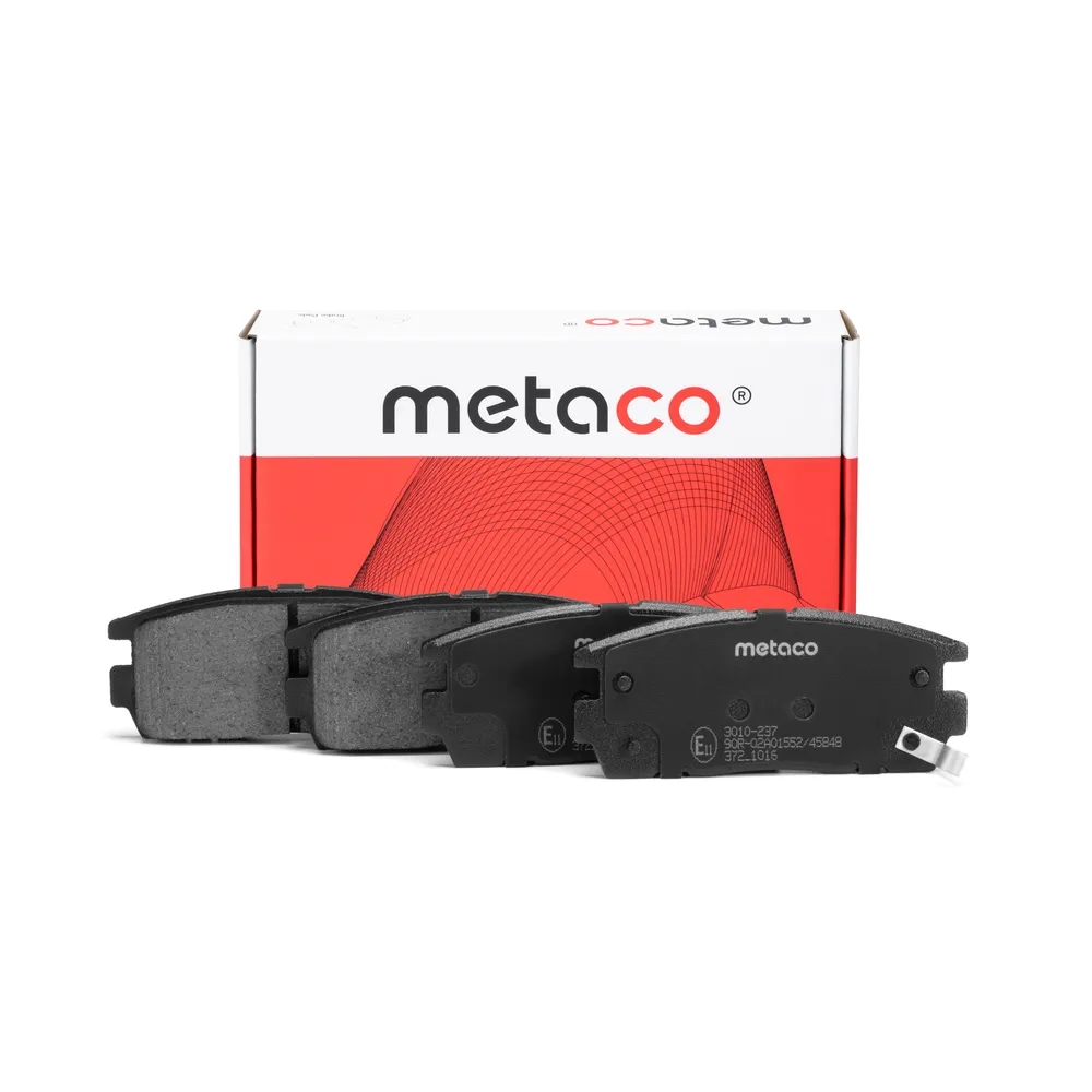Колодки тормозные задние дисковые к-кт HYUNDAI TERRACAN 01> Metaco 3010-237