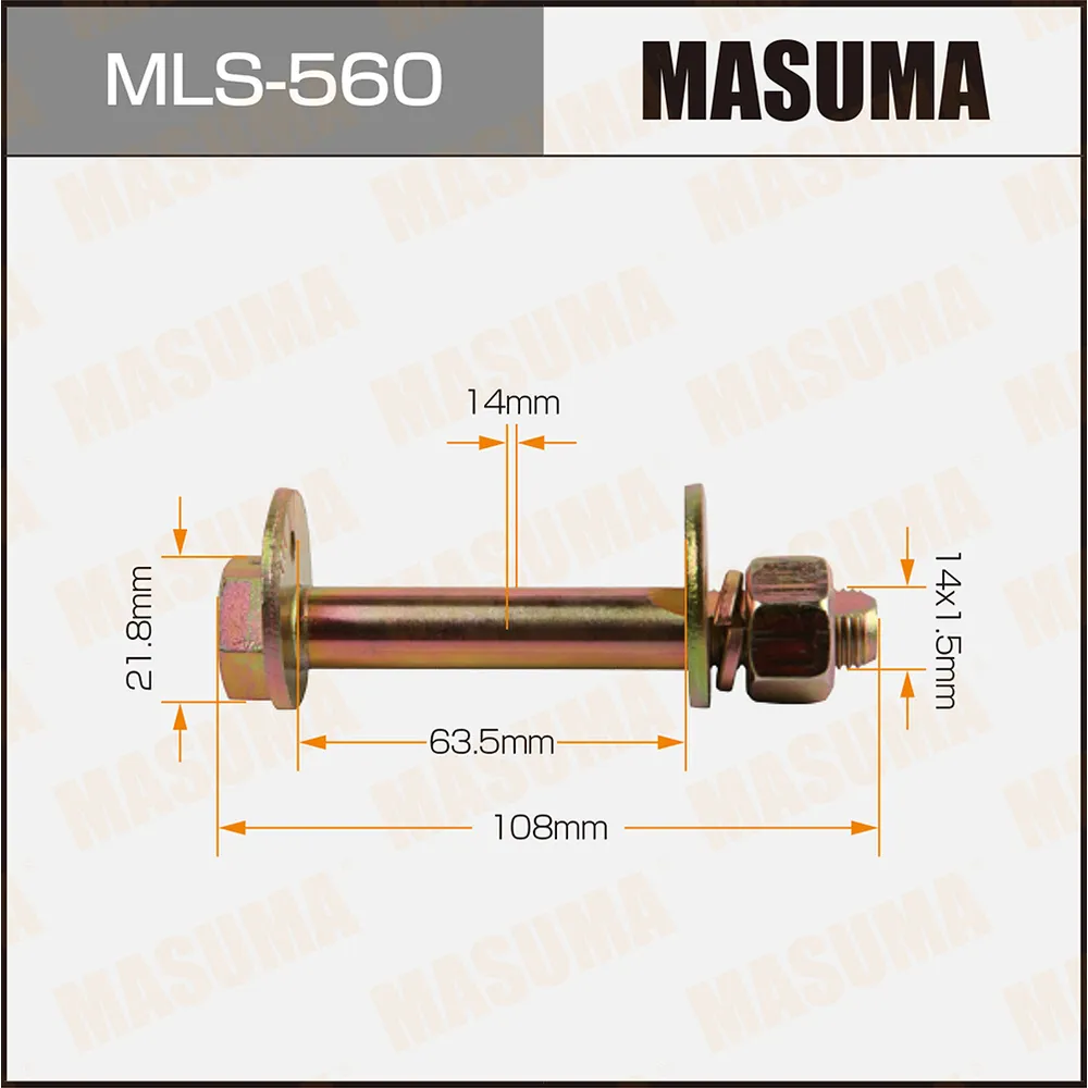 Болт эксцентрик Mitsubishi MASUMA MLS-560