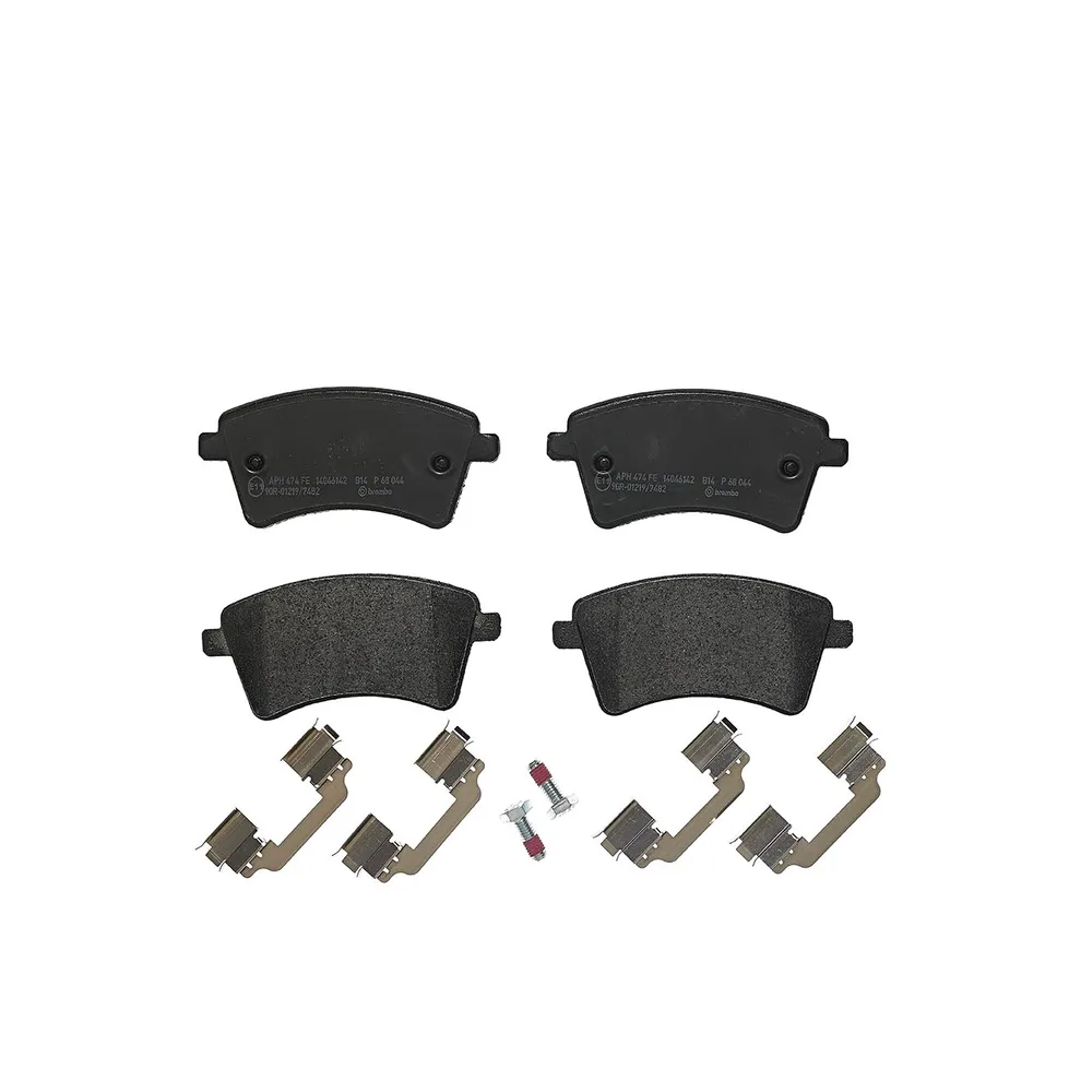 Комплект торм. колодок Fr Renault Kangoo 08- BREMBO P68044