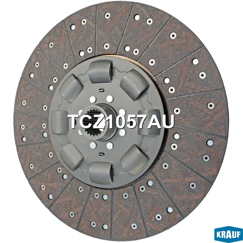 Диск ведомый (8 закрт. пружин 430/41x45-22N) KRAUF TCZ1057AU