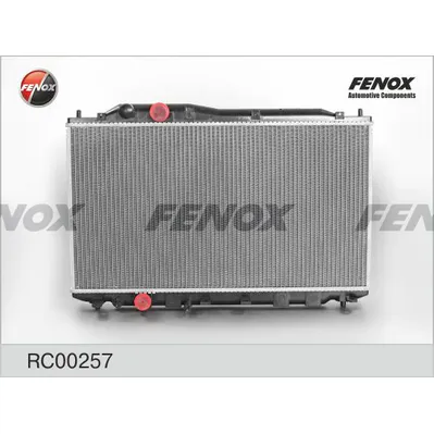 Радиатор охлаждения HONDA CIVIC 1.8 05- MT 678X375X26; ПАЯНЫЙ FENOX RC00257