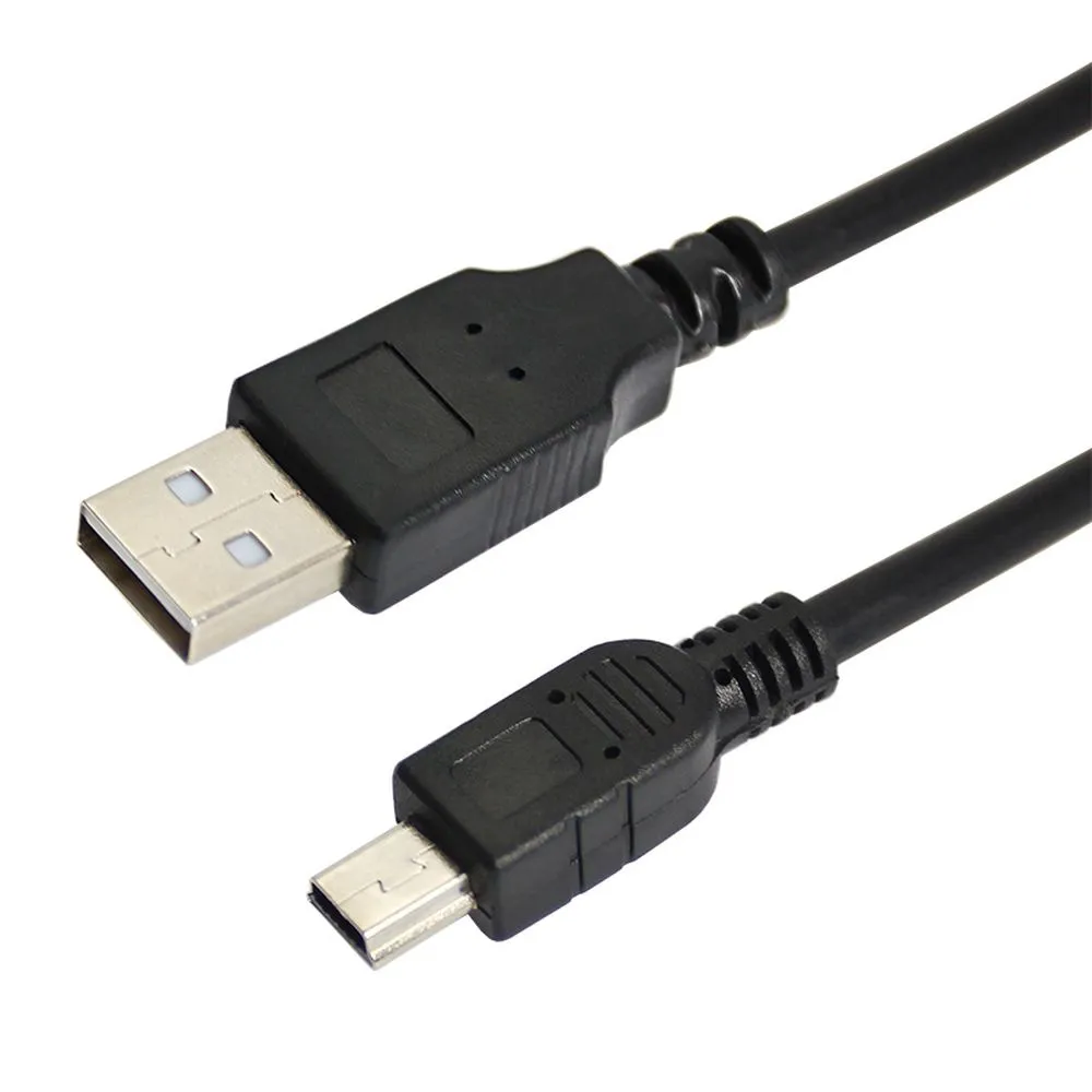 Кабель USB (шт. mini USB - шт. USB A) 0.2 метра, черный, , Max Вт REXANT 18-1131-2