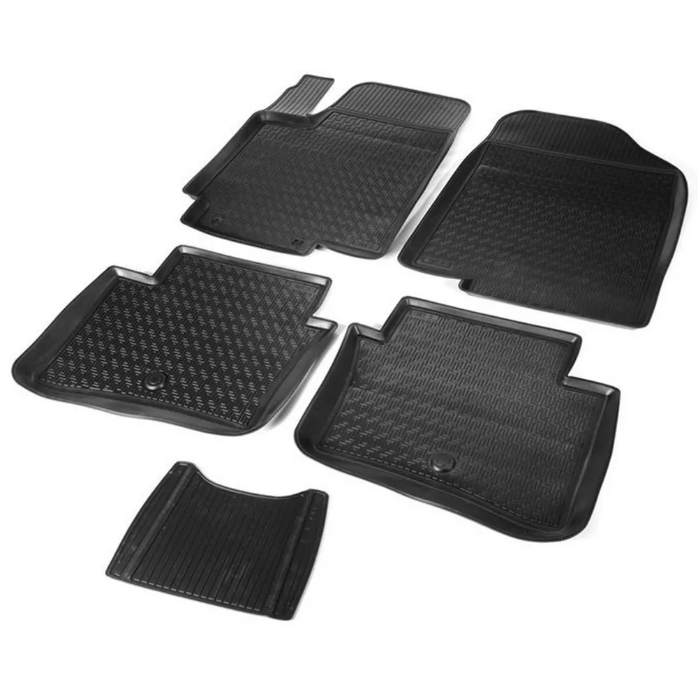 Коврики салона, RIVAL, для Hyundai Santa Fe IV 5 мест 2021- 12306010