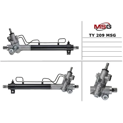 РУЛЕВАЯ РЕЙКА С ГУР НОВАЯ TOYOTA CAMRY (_CV2_, _XV2_) 96-01 MSG TY 209