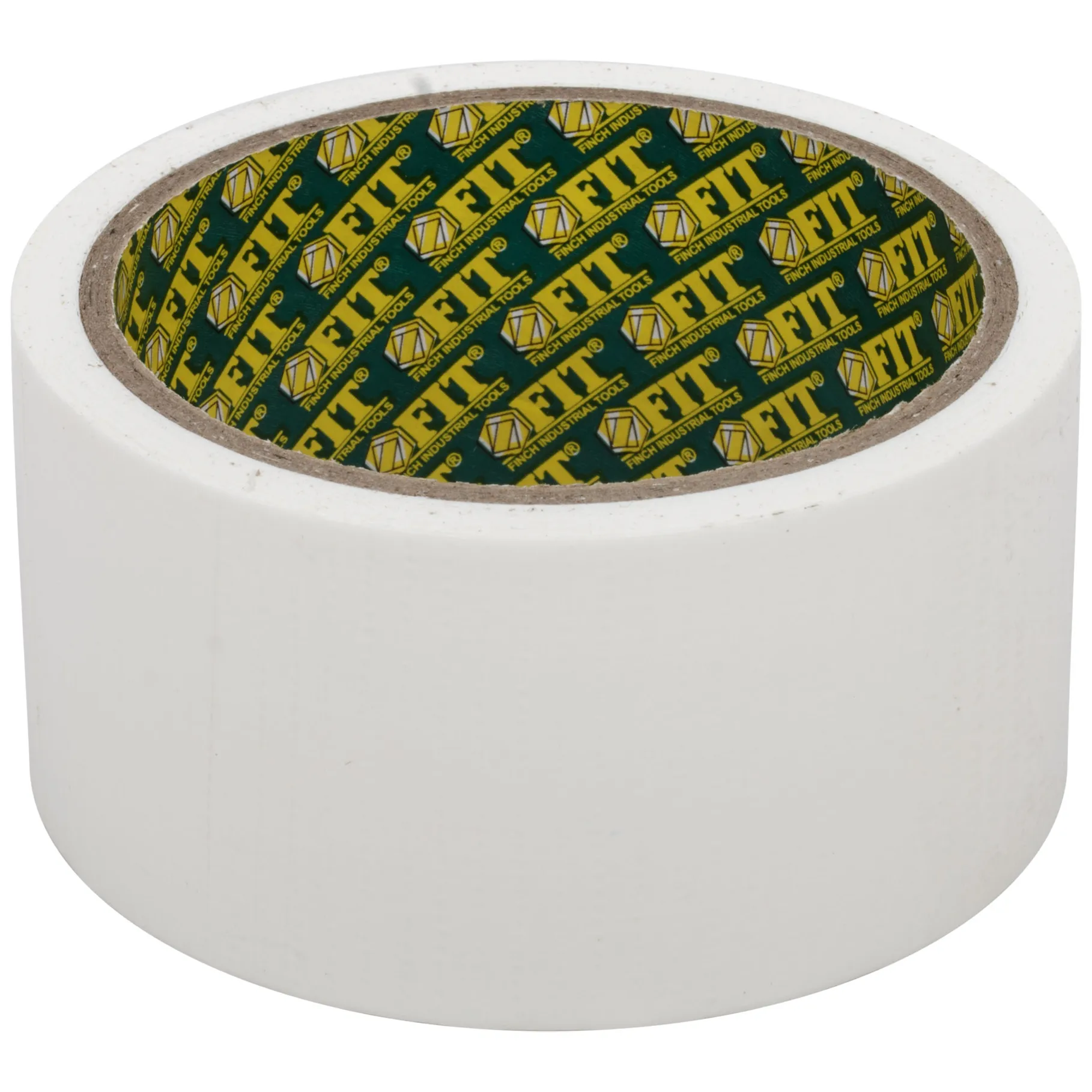Лента клейкая универсальная армированная Ductape белая 48 мм х 10 м FIT 11756