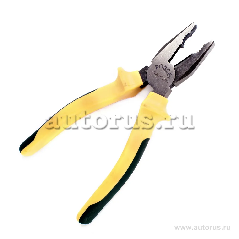 Плоскогубцы комбинированные 8 L 200 мм FORCE 611B200