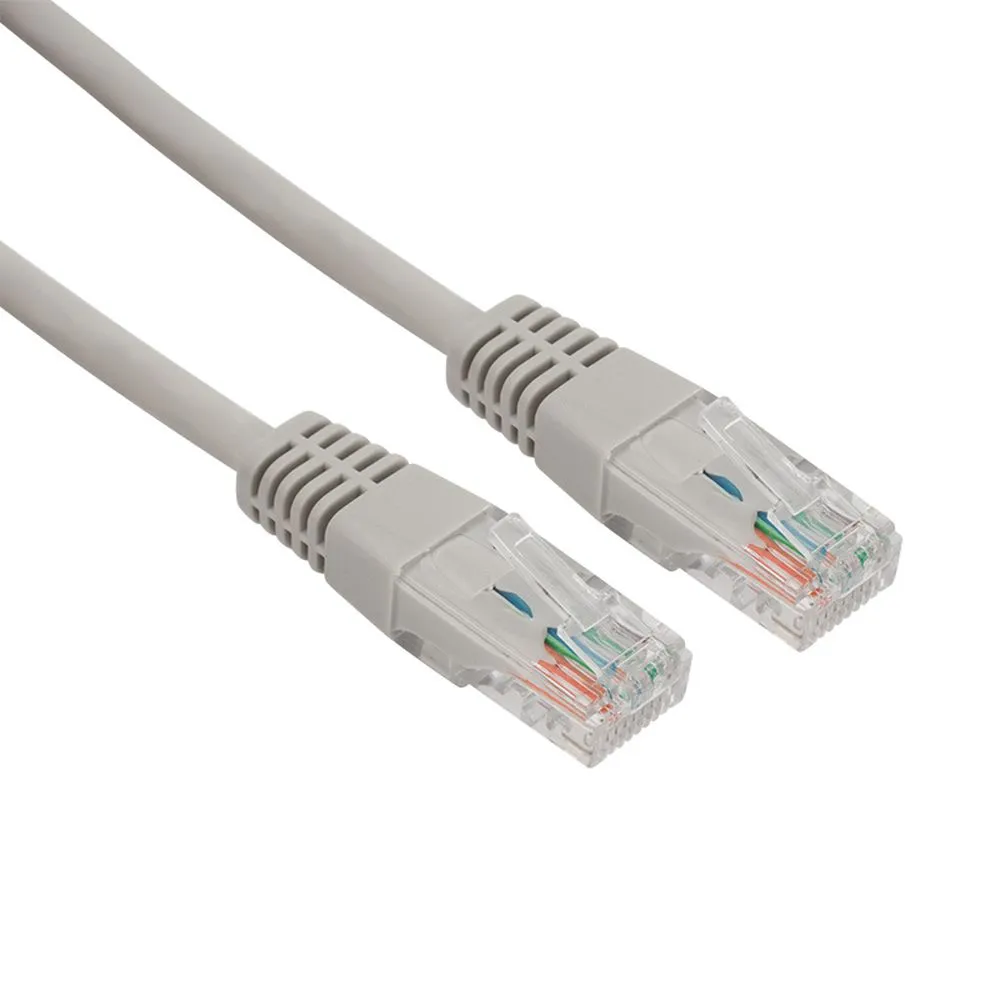 Патч-корд U/UTP, категория 5e, RJ45-RJ45, неэкранированный, LSZH серый, 3 м REXANT 18-8006