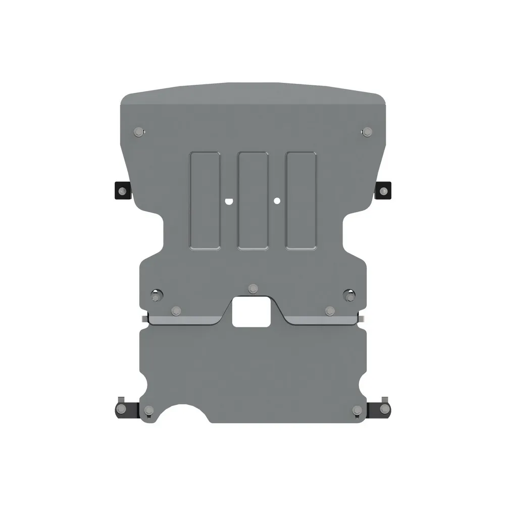 Защита картера и КПП для BMW X 1, 2 009-2 014, E84, AL 4 мм SHERIFF 03.2377 V2