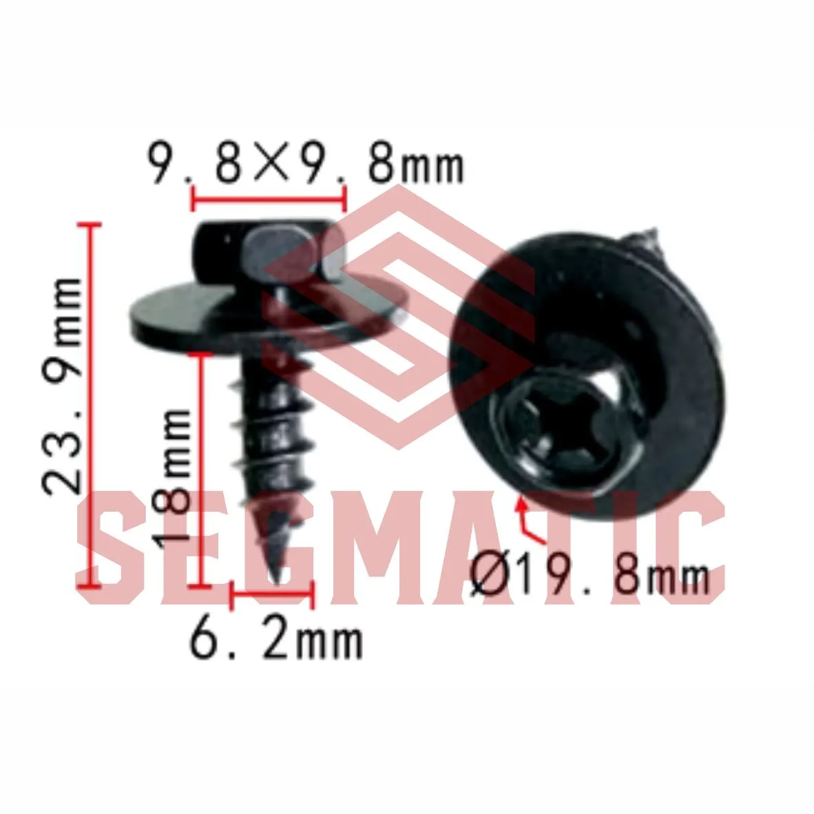 Саморез TOYOTA SEGMATIC SG70203336