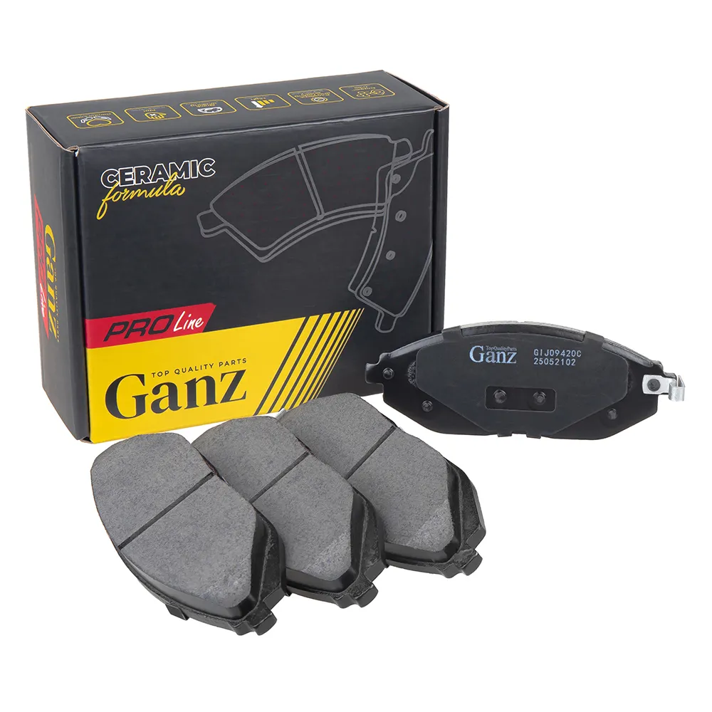 Колодки тормозные передние PRO-Line Ceramic для CHEVROLET Spark 10- GANZ GIJ09420C