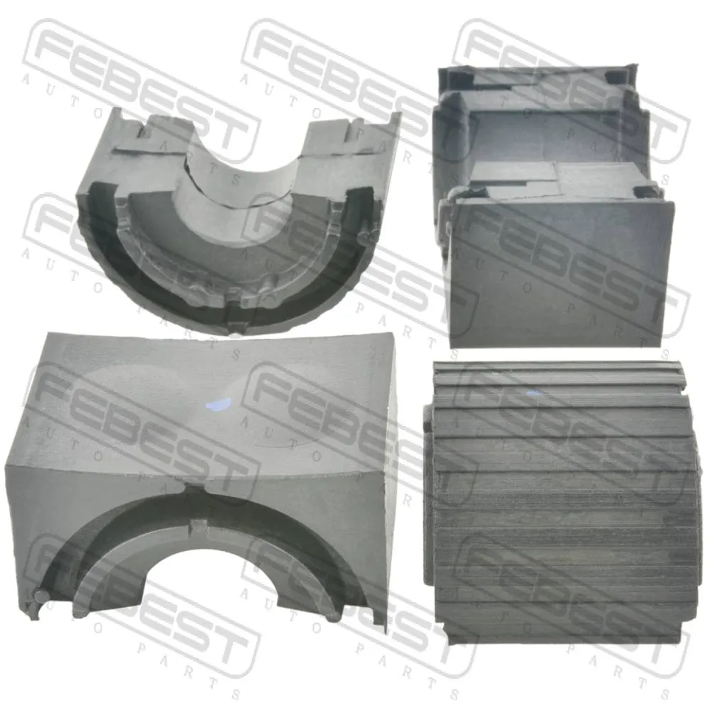 Втулка переднего стабилизатора комплект D19.6 AUDI A3 /S3 2004-> FEBEST ADSB-8PF-KIT