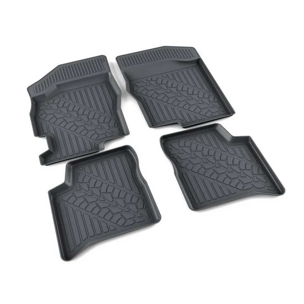 Коврики салона полиуретан черный Chery QQ 2002- АГАТЭК A.002.025.PL