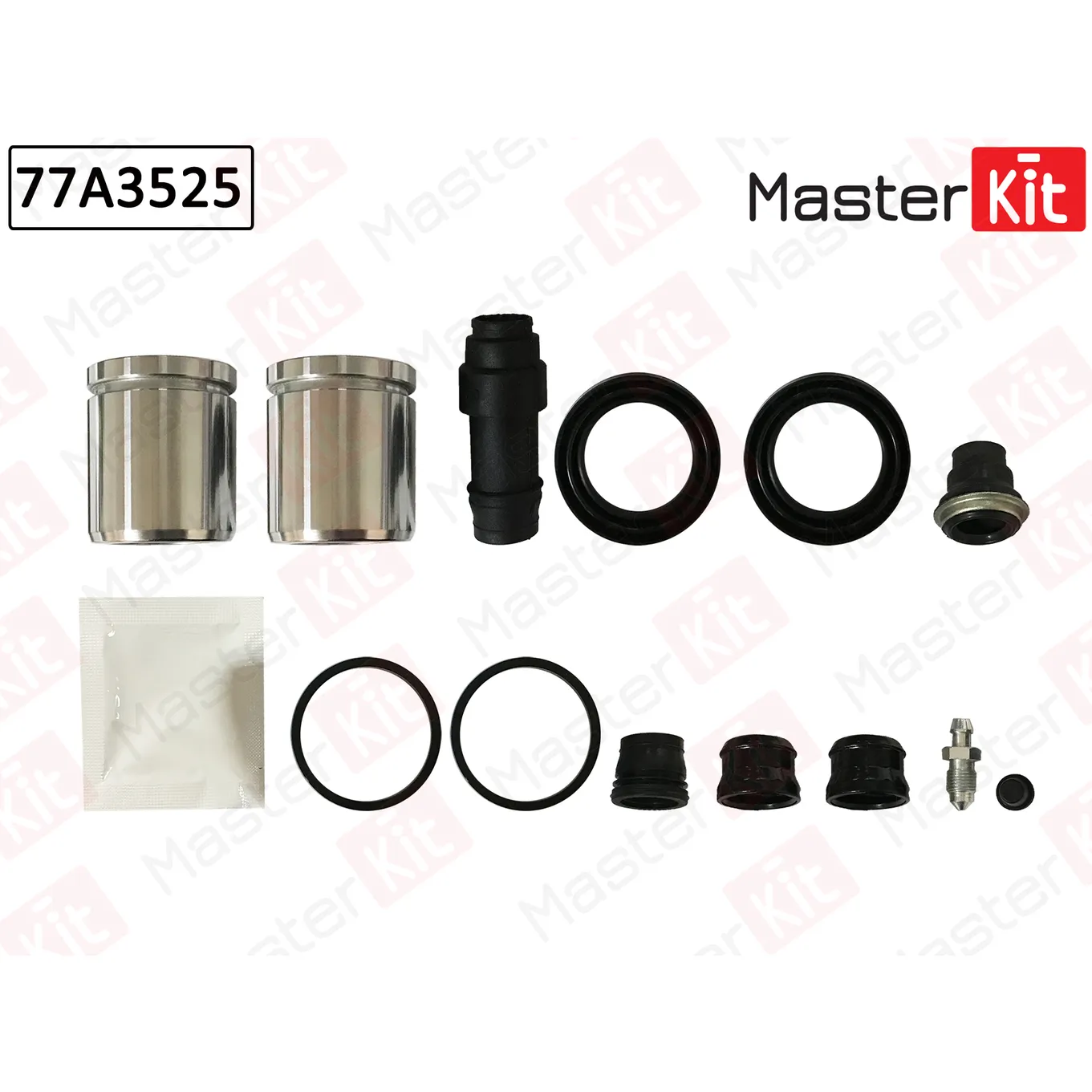 Ремкомплект тормозного суппорта + поршень Ford TRANSIT (T_ _) 1985 - 1992 MASTERKIT 77A3525