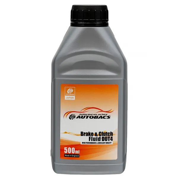 Жидкость тормозная AUTOBACS BRAKE & CLUTCH FLUID DOT4 0,5 л A00032537